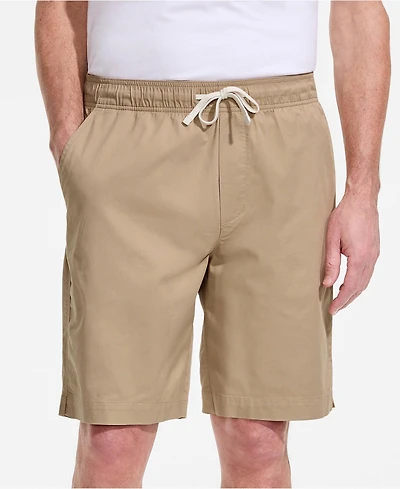 Lands' End Big & Tall 9" Classic Fit Lightweight Twill Deck Short