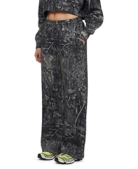 Good For Nothing Women's Woodland Camo Baggy Jogger