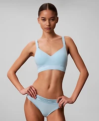 Calvin Klein Women's Icon Metallic Molded Cups Bralette