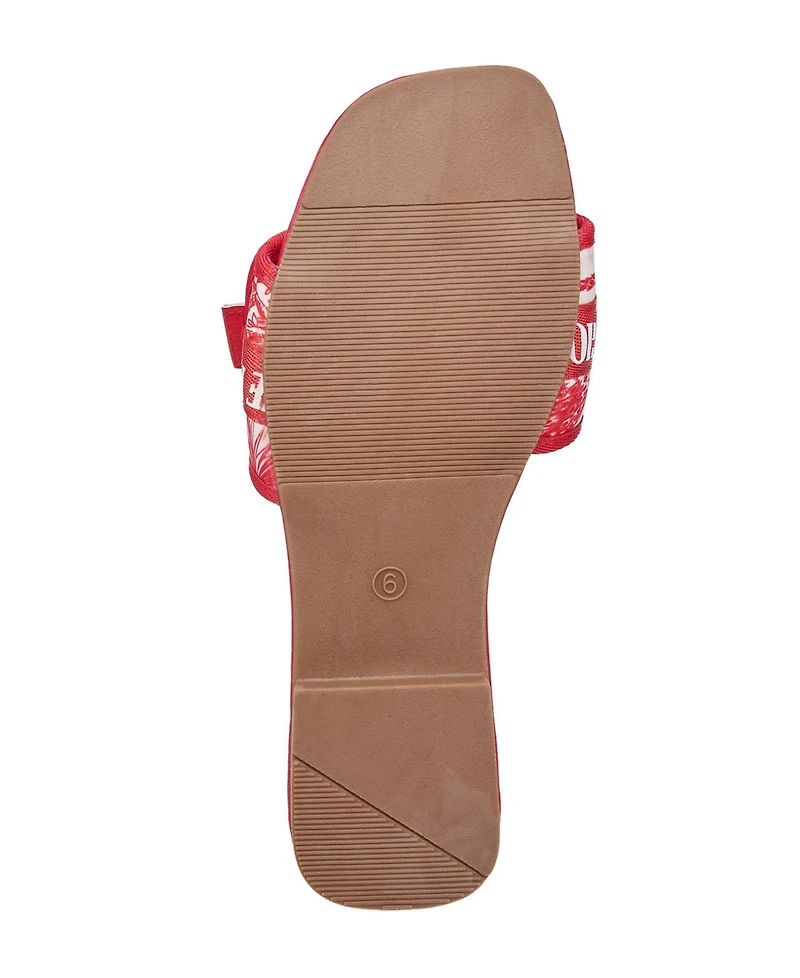 True Religion Women's Missy Logo Adjustable Sandal
