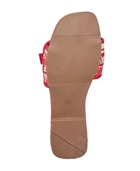 True Religion Women's Missy Logo Adjustable Sandal