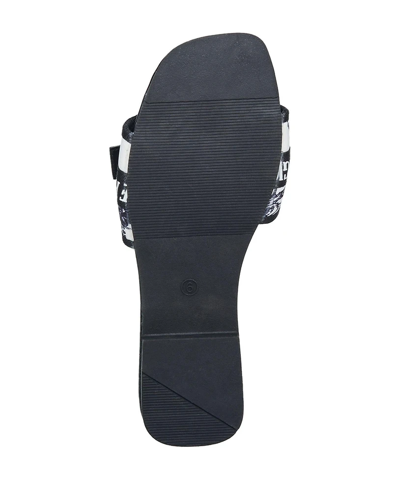 True Religion Women's Missy Logo Adjustable Sandal
