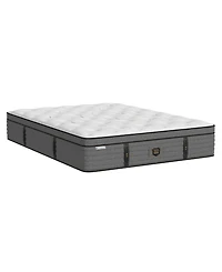 Paramount Hd Pierce 14" Medium Firm Euro Pillow Top Mattress Set