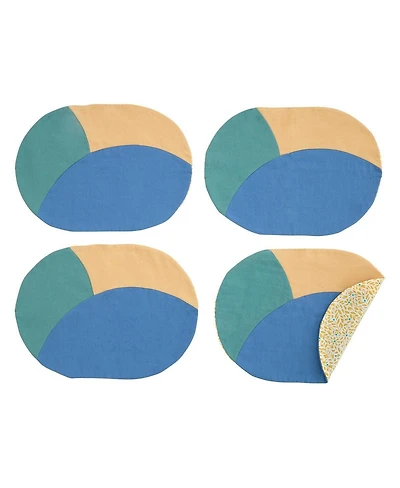 Kaplan Early Learning Company Kaplan Early Learning Double-Sided Placemats - Set of 4