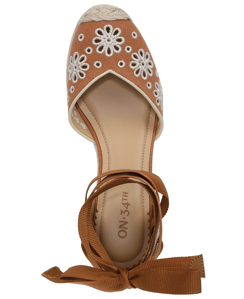 On 34th Melindaa Espadrille Wedge Sandals, Exclusively at Macy's