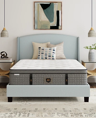 Paramount Hd Warren 15" Plush Pillow Top Mattress Set