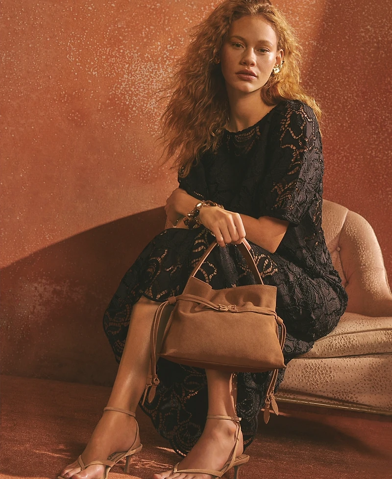 Sam Edelman Medium Drawstring Tote Bag