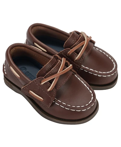 Sperry Toddler Authentic Original Boat Shoes w/ Hook and Loop Closure
