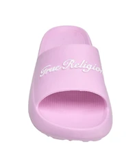 True Religion Women's Foxy Logo Slide