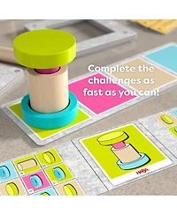 Haba Fast Factory: Exciting Robot-Themed Sequence Board Game, Ideal Family Board Games and Fast-Paced Assembly Robot Board Games for Kids 8-12 and up