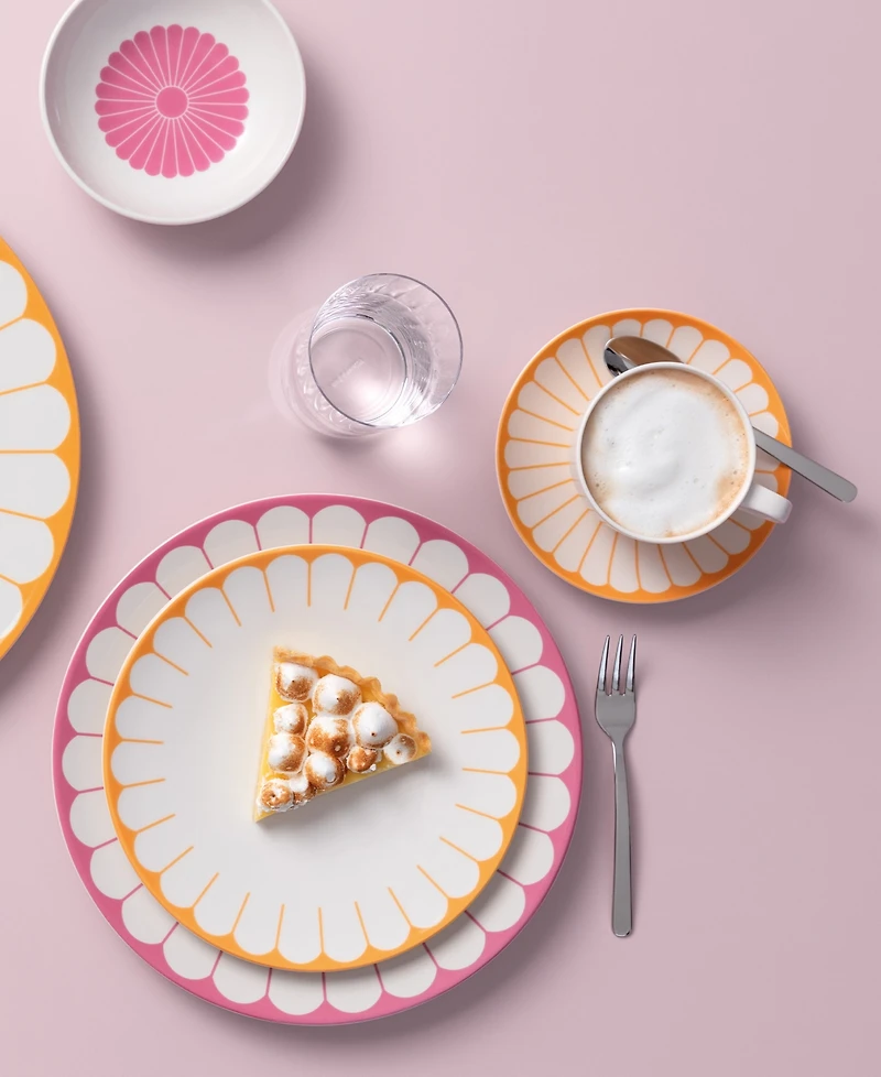 Villeroy & Boch Fleur 6" Coffee Cup Saucer