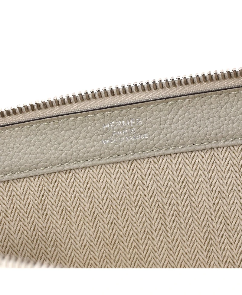 Pre-Owned HERMES Endless Road Zip Tablet Case Leather