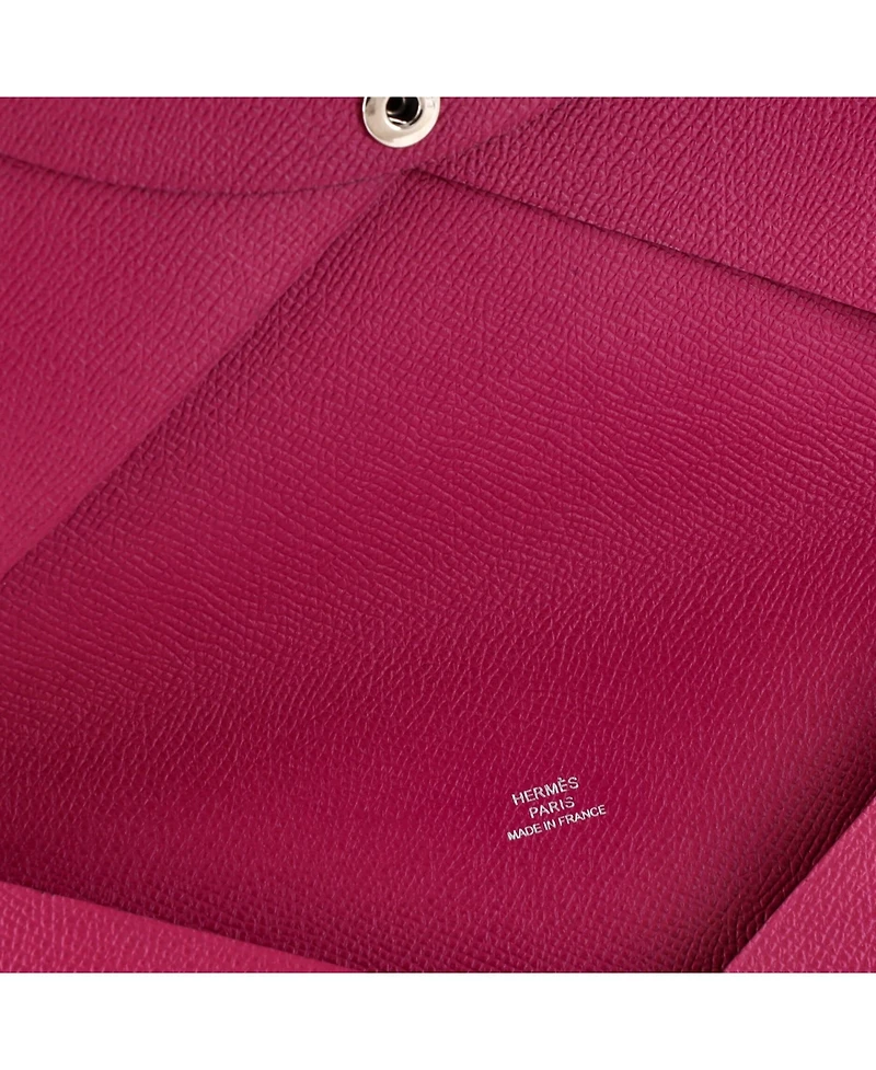 Pre-Owned HERMES Mm Calvi Pouch Epsom
