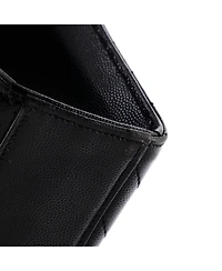 Pre-Owned Saint Laurent Large Classic Monogram Envelope Satchel Matelasse Chevron Leather