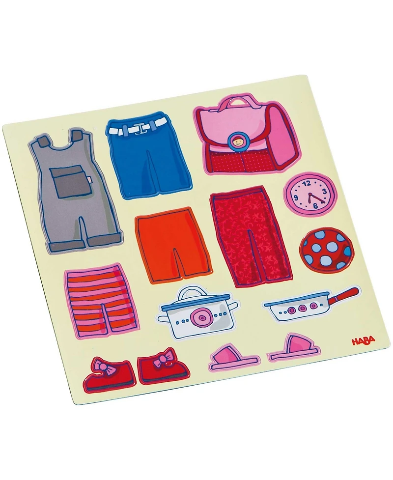 Haba Dress-Up Doll Magnetic Travel Activity