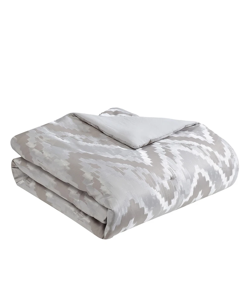 Vcny Home Lilliana Zigzag Jacquard 5-Pc. Comforter Set, Queen