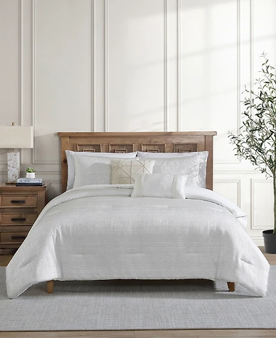 Vcny Home Olivia Jacquard 5-Pc. Comforter Set