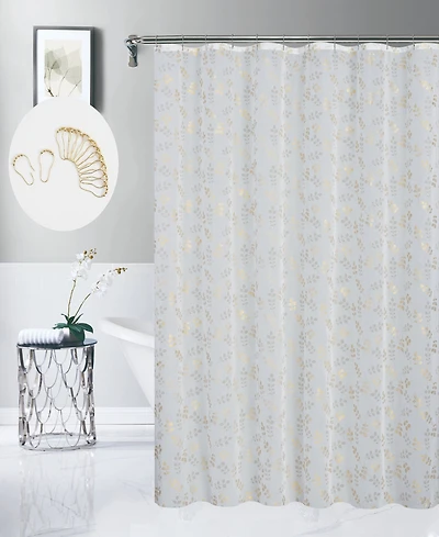Dainty Home Clarissa 13-Pc. Shower Curtain Set