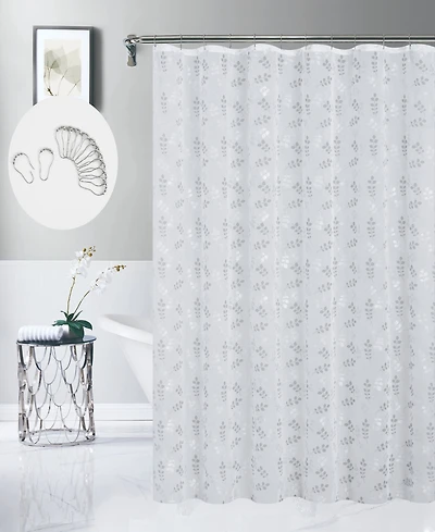 Dainty Home Clarissa 13-Pc. Shower Curtain Set