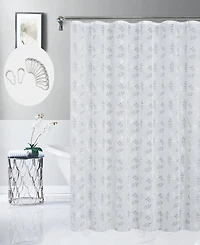 Dainty Home Clarissa 13-Pc. Shower Curtain Set