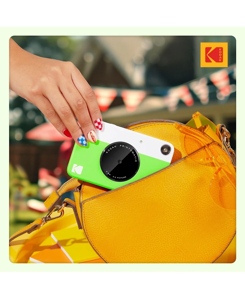 Kodak Printomatic Instant Print Camera, Prints on 2x3" Photo Paper