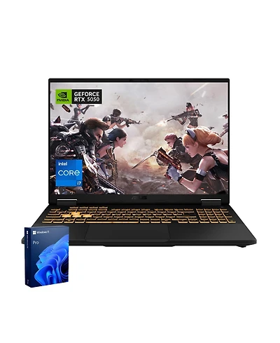 Asus Tuf F16 16" Traditional Laptop Intel Core i7 16GB Ram Nvidia GeForce Rtx 5050 1TB Ssd Storage Windows 11 Pro 165Hz