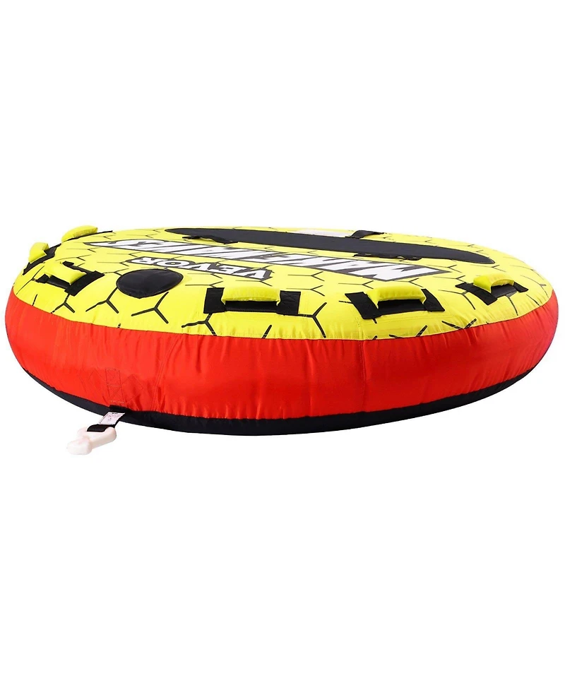 Mecale Inch Round Rider Towable Boat Tube with Nylon Cover