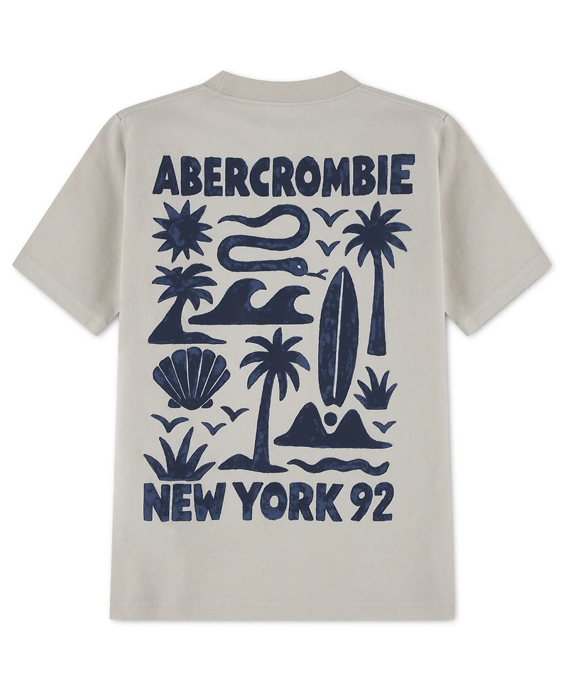 abercrombie kids Boys' Snake Hill Graphic T-Shirt