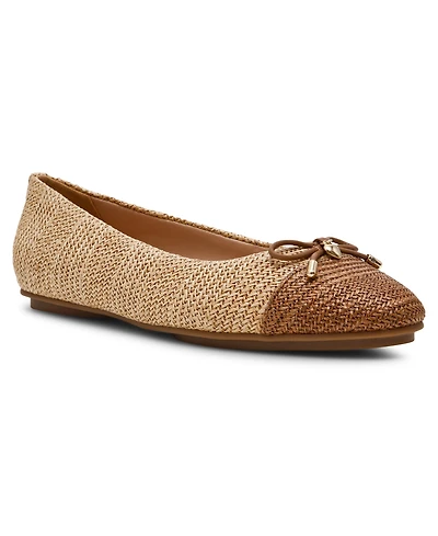 Anne Klein Women's Luci Cap Toe Ballet Flats