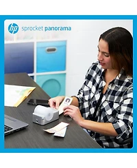 Hp Sprocket Panorama Instant Portable Color Label & Photo Printer