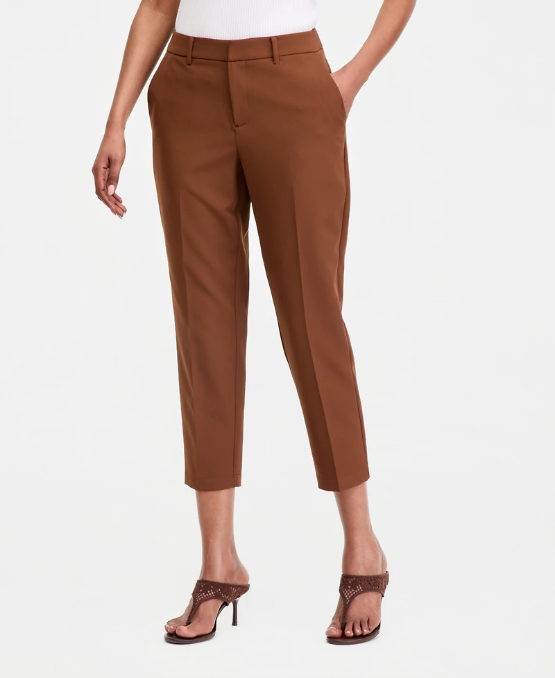 I.n.c. International Concepts Women's Slim Cropped Trousers, Exclusively at Macy's