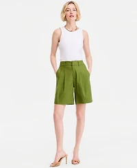 I.n.c. International Concepts Women's High-Rise Bermuda Shorts, Exclusively at Macy's