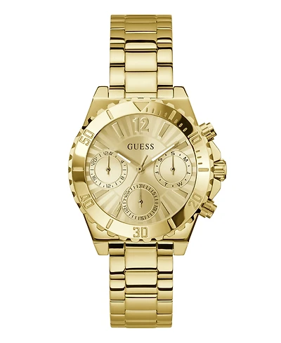 Guess Women's Gold-Tone Multi-Function Watch, 38mm
