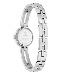 Guess Women's Silver-Tone Stainless Steel Watch, 23mm
