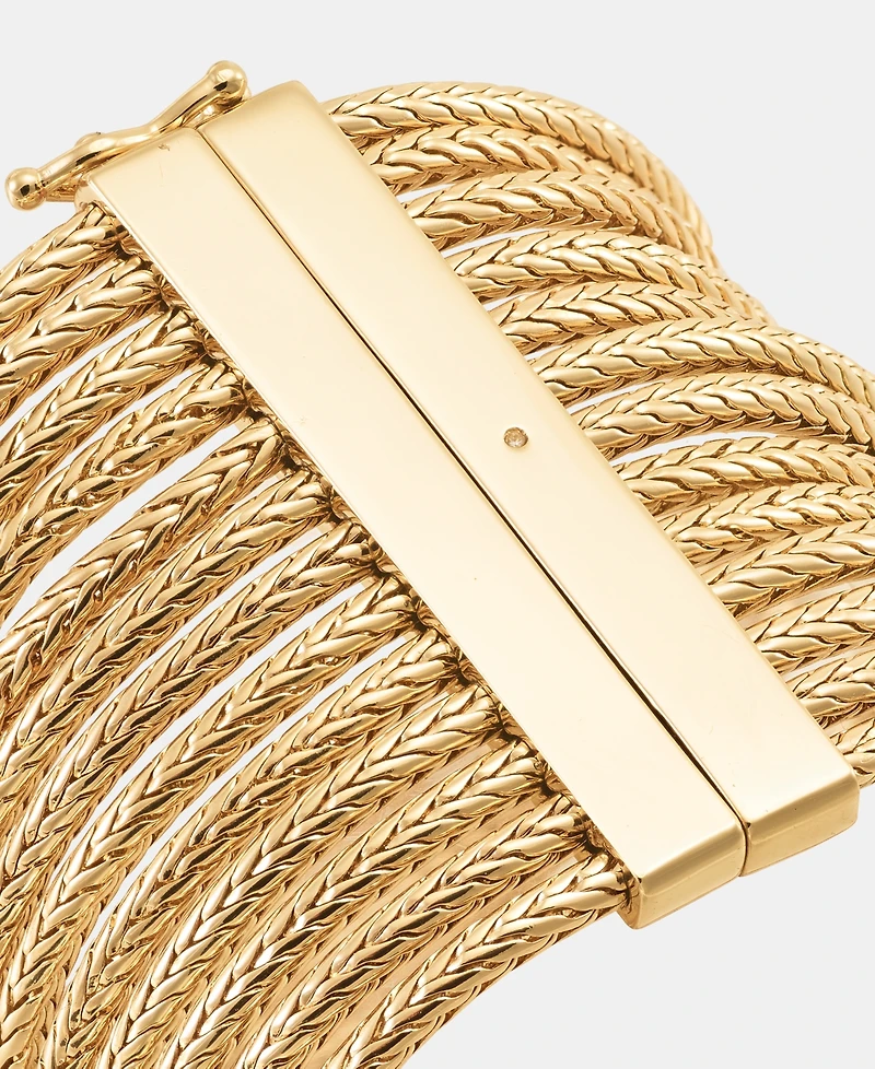 Lauren Ralph Lauren Multi-Row Statement Flex Bracelet