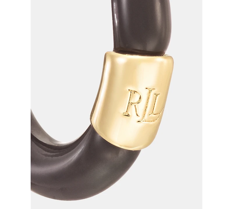 Lauren Ralph Lauren Small Color Inlay Hoop Earrings