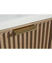 Ari Bath 36" Oak Finish Freestanding Vanity