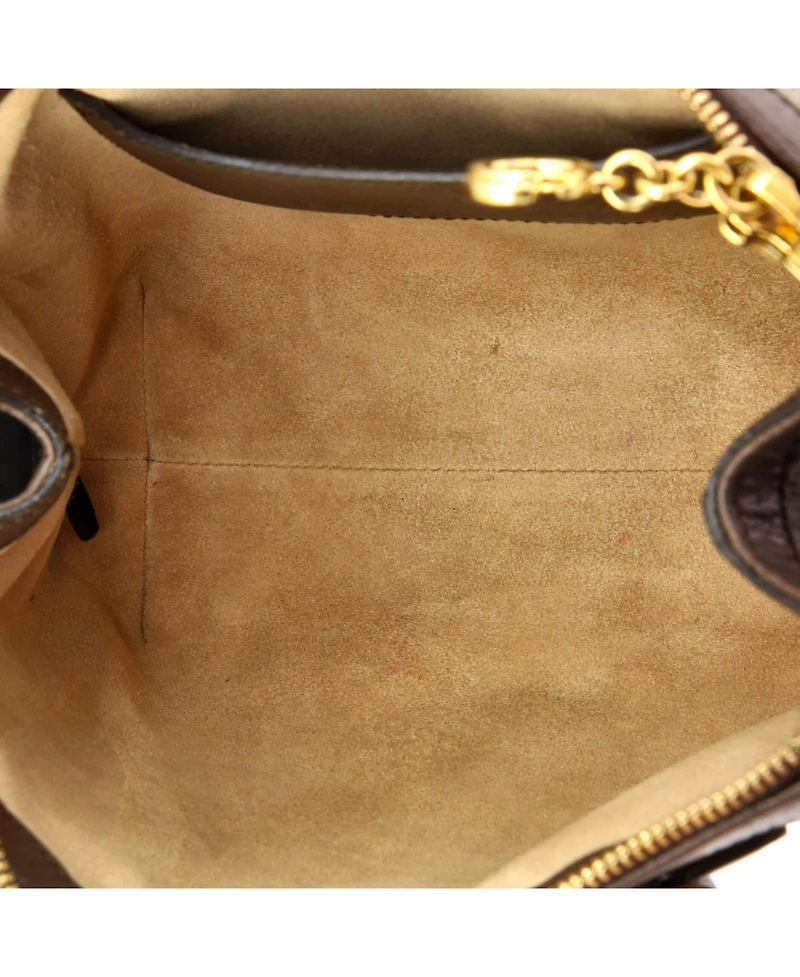 Pre-Owned Gucci Small Ophidia Top Handle Tote Gg Coated Canvas