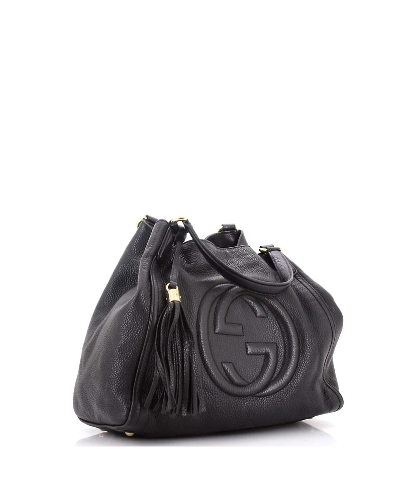 Pre-Owned Gucci Medium Soho Shoulder Bag Leather