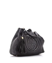 Pre-Owned Gucci Medium Soho Shoulder Bag Leather