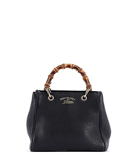 Pre-Owned Gucci Mini Bamboo Shopper Tote Leather