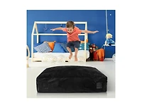 Hongge 47 x 35.5 Inch Crash Pad Sensory Mat with Foam Blocks and Washable Cover