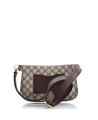 Pre-Owned Gucci Blondie Flap Pocket Belt Bag Gg Coated Canvas