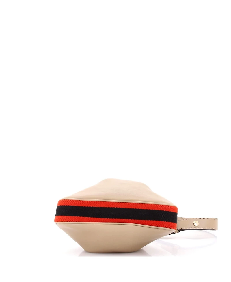 Pre-Owned Gucci Small Attache Shoulder Bag Leather