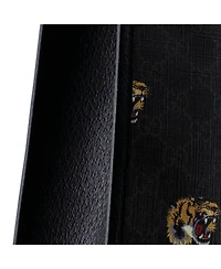 Pre-Owned Gucci Vertical Interlocking G Tote Printed Gg Coated Canvas