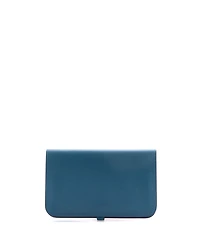 Pre-Owned Hermes Dogon Duo Combined Wallet Leather