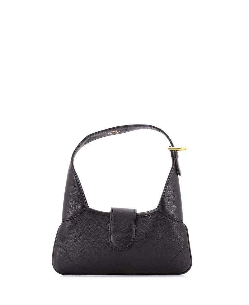 Pre-Owned Gucci Small Monochrome Aphrodite Shoulder Bag Leather