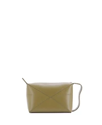 Pre-Owned Loewe Puzzle Fold Wash Bag Leather