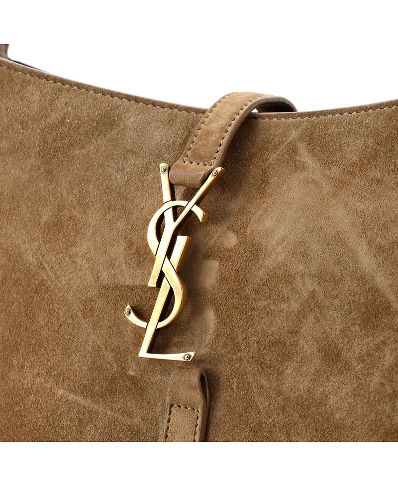 Pre-Owned Saint Laurent Small Le 5 a 7 Hobo Suede