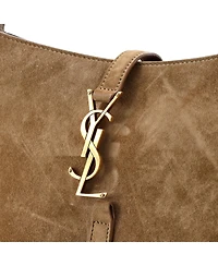 Pre-Owned Saint Laurent Small Le 5 a 7 Hobo Suede